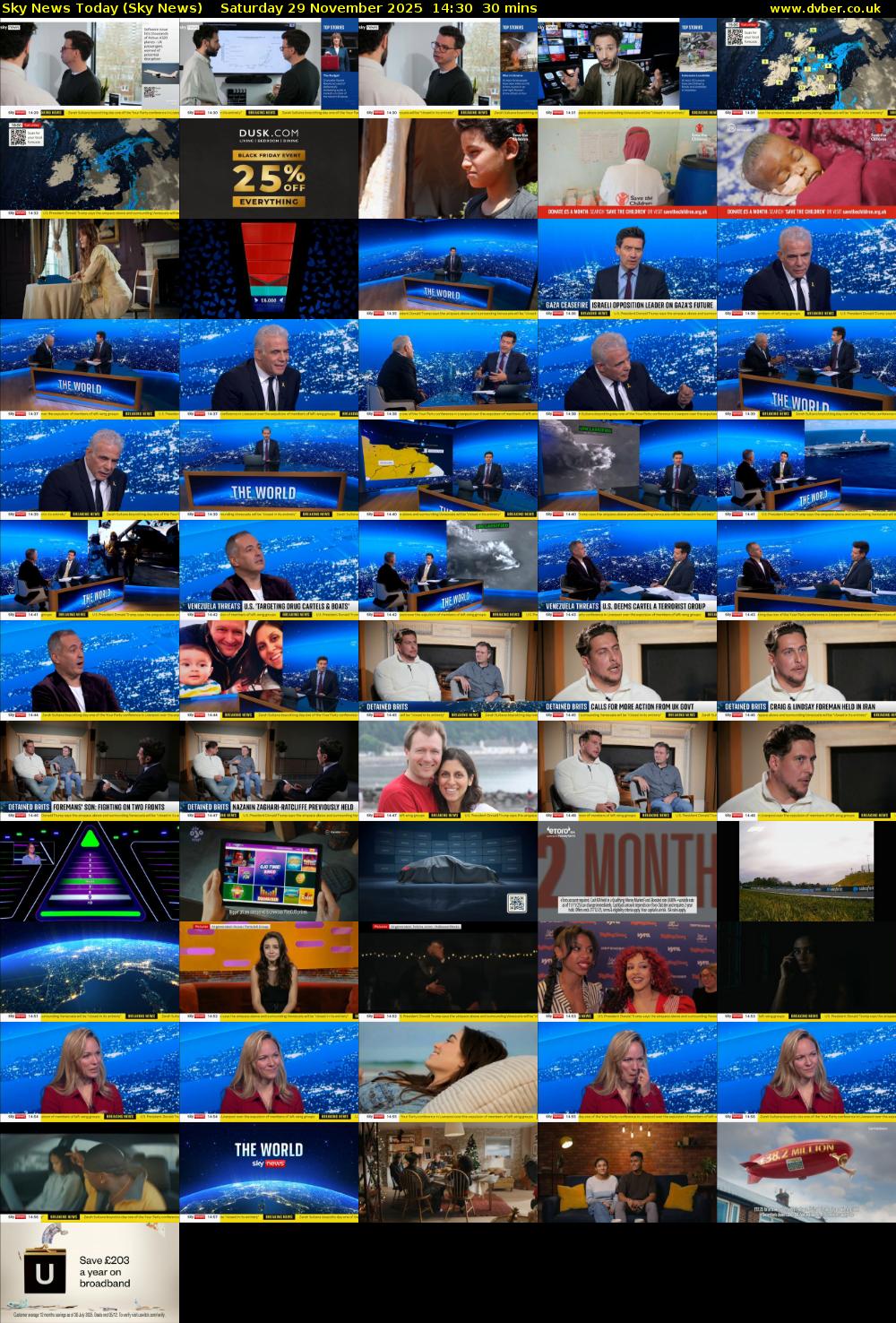 Sky News Today (Sky News) Saturday 29 November 2025 14:30 - 15:00