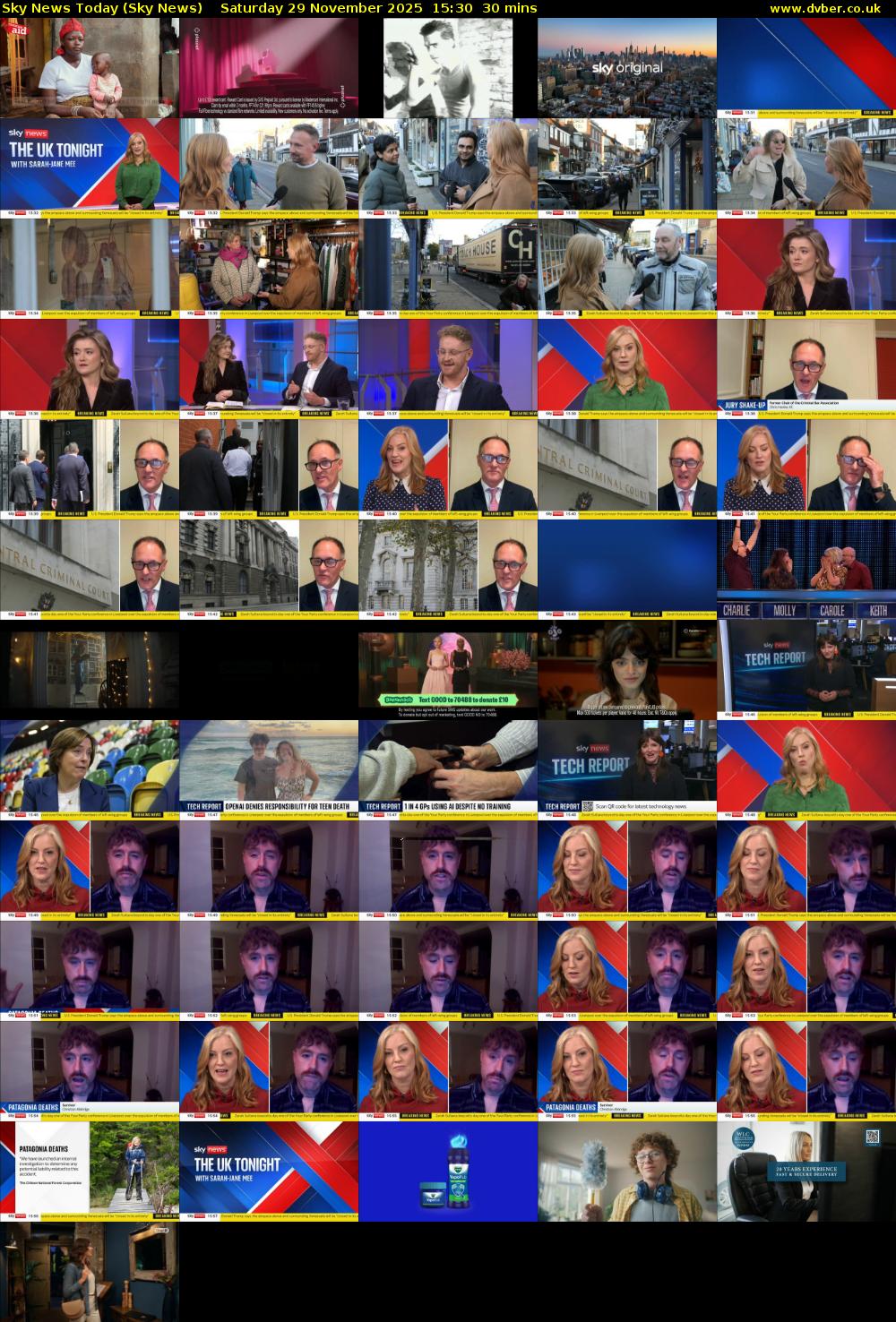 Sky News Today (Sky News) Saturday 29 November 2025 15:30 - 16:00