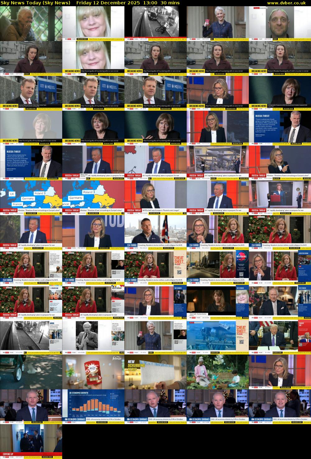 Sky News Today (Sky News) Friday 12 December 2025 13:00 - 13:30