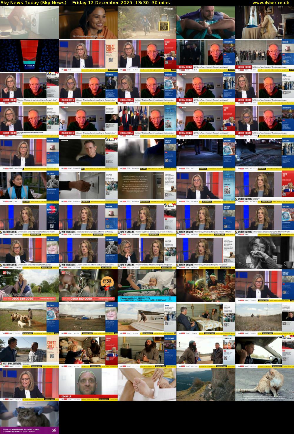 Sky News Today (Sky News) Friday 12 December 2025 13:30 - 14:00