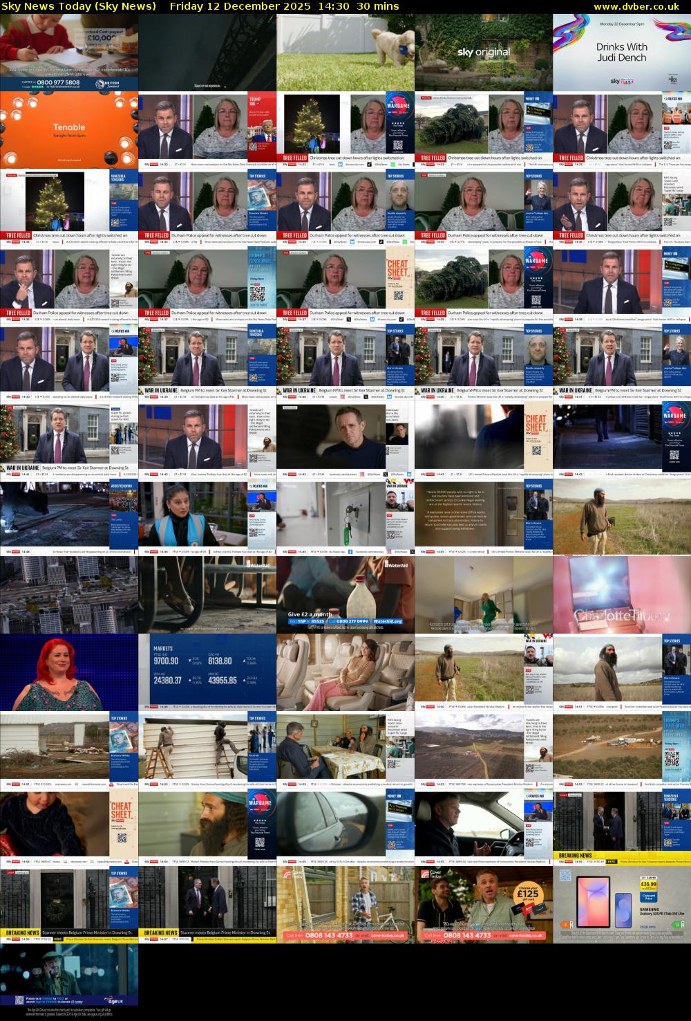 Sky News Today (Sky News) Friday 12 December 2025 14:30 - 15:00