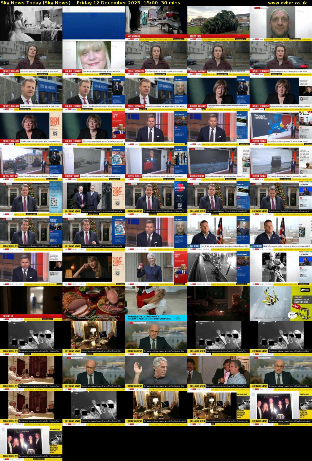 Sky News Today (Sky News) Friday 12 December 2025 15:00 - 15:30