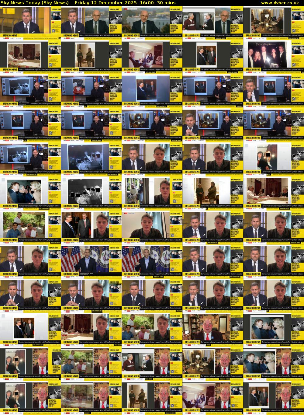 Sky News Today (Sky News) Friday 12 December 2025 16:00 - 16:30