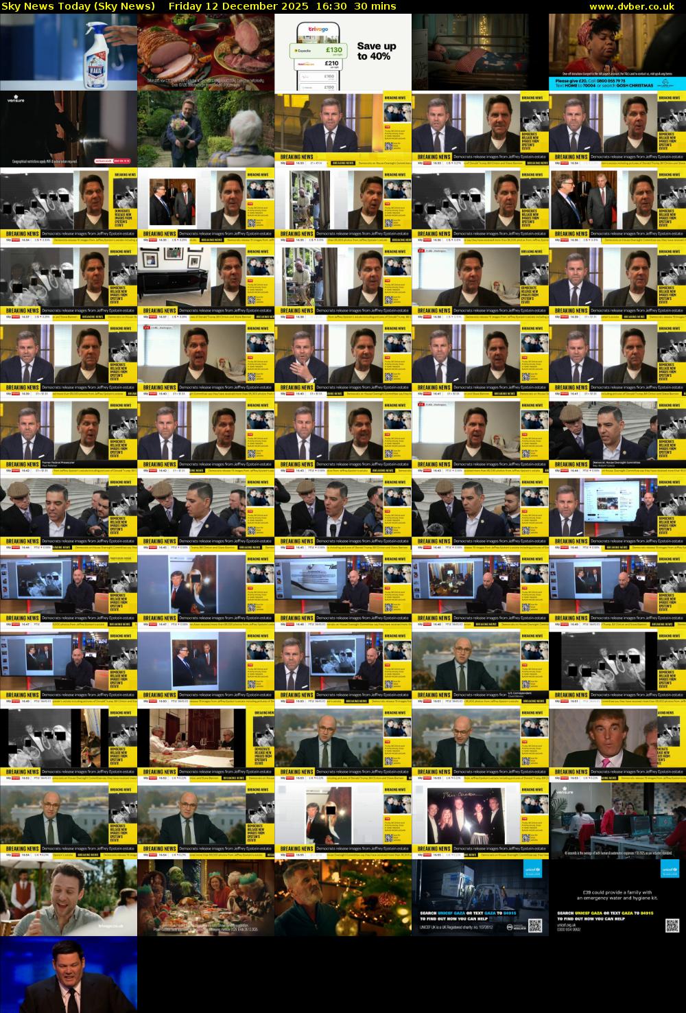 Sky News Today (Sky News) Friday 12 December 2025 16:30 - 17:00