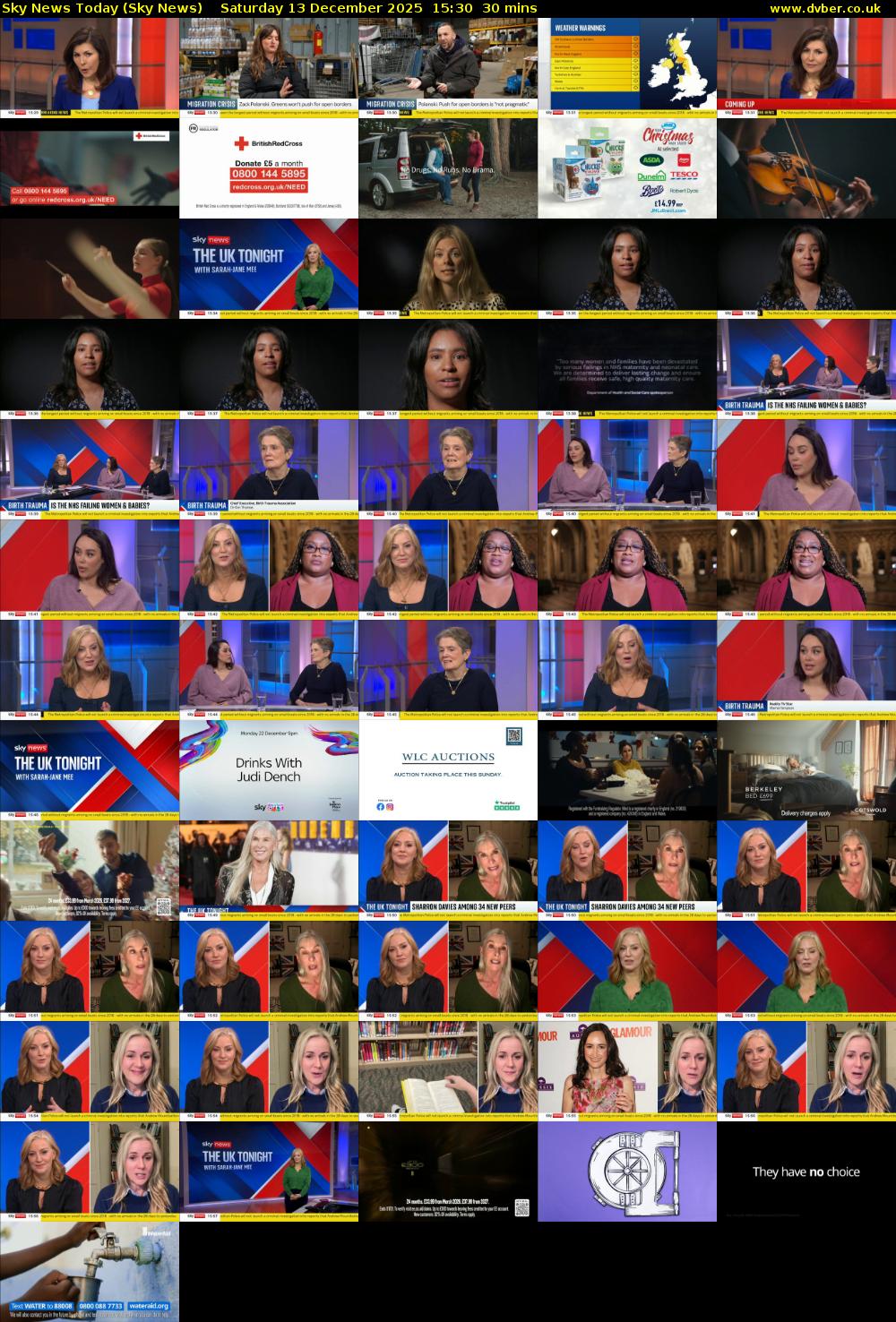 Sky News Today (Sky News) Saturday 13 December 2025 15:30 - 16:00