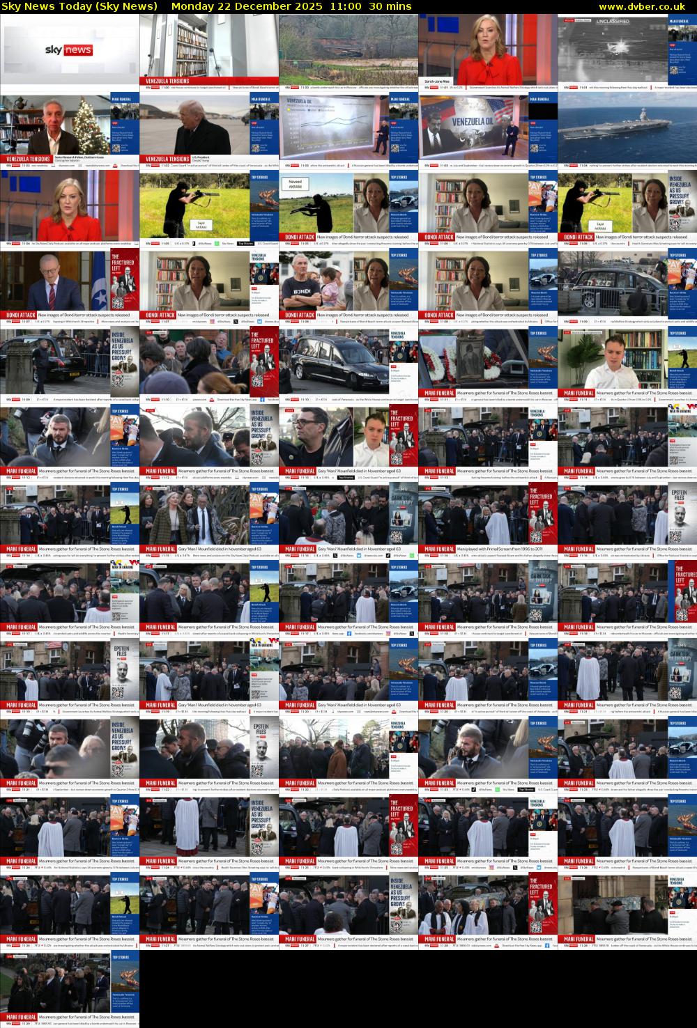 Sky News Today (Sky News) Monday 22 December 2025 11:00 - 11:30
