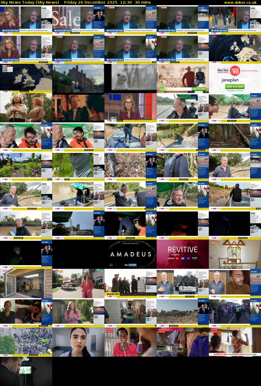 Sky News Today (Sky News) Friday 26 December 2025 12:30 - 13:00