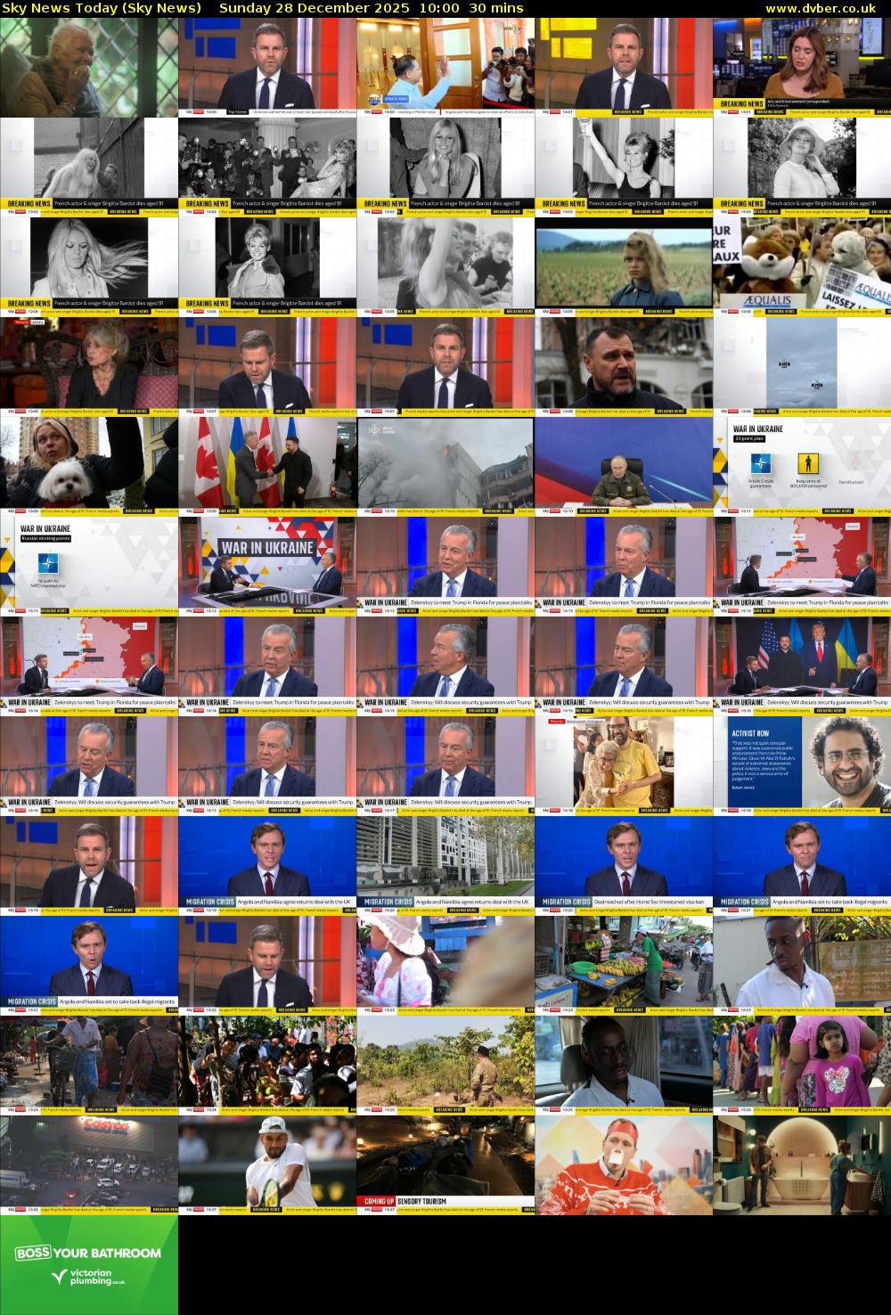 Sky News Today (Sky News) Sunday 28 December 2025 10:00 - 10:30