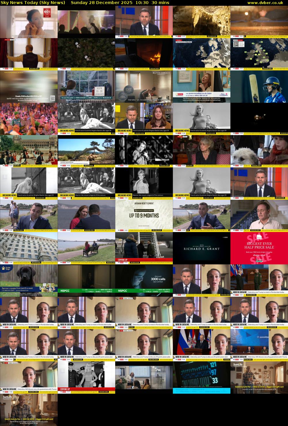 Sky News Today (Sky News) Sunday 28 December 2025 10:30 - 11:00