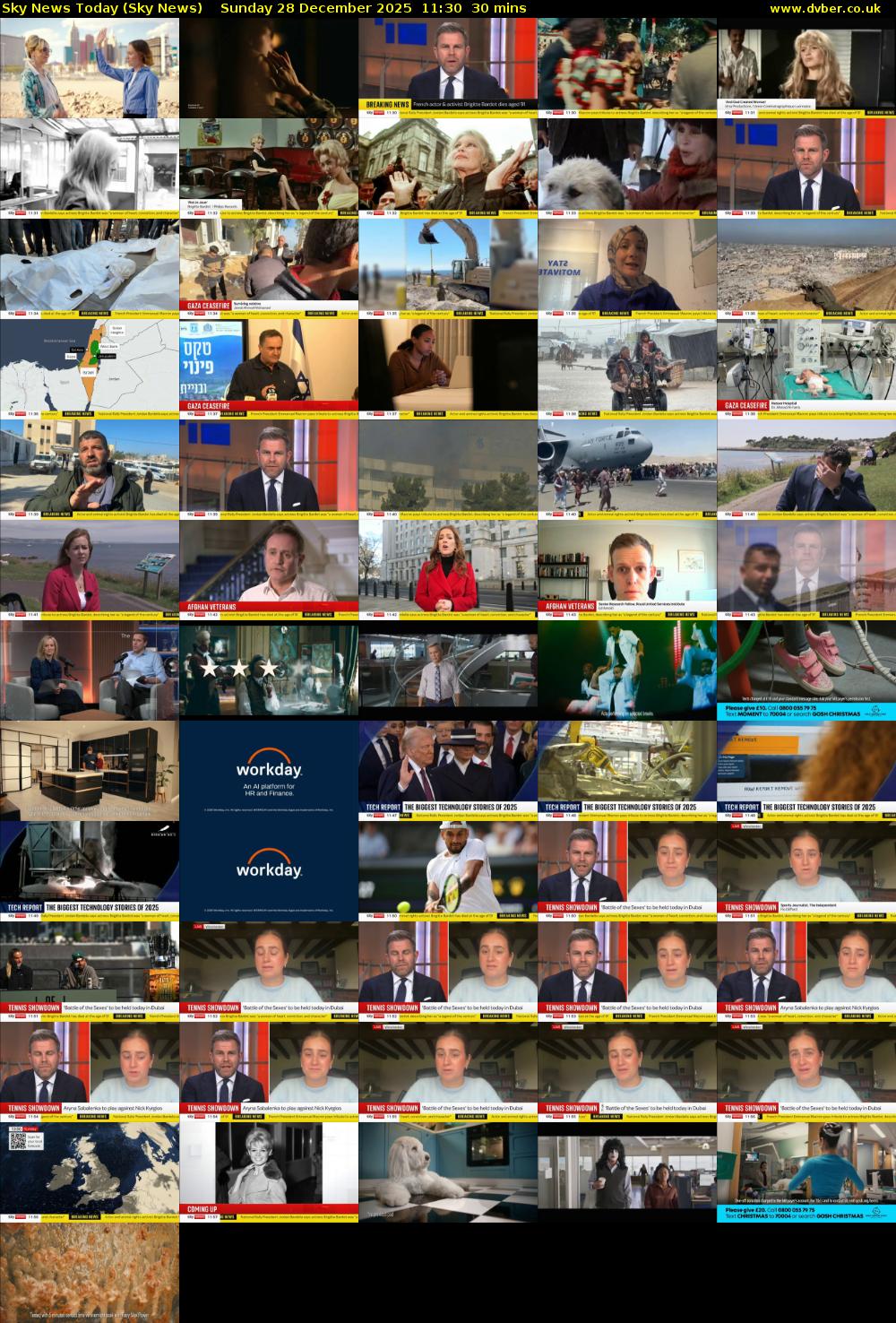 Sky News Today (Sky News) Sunday 28 December 2025 11:30 - 12:00