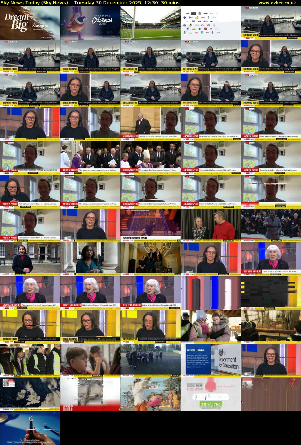 Sky News Today (Sky News) Tuesday 30 December 2025 12:30 - 13:00