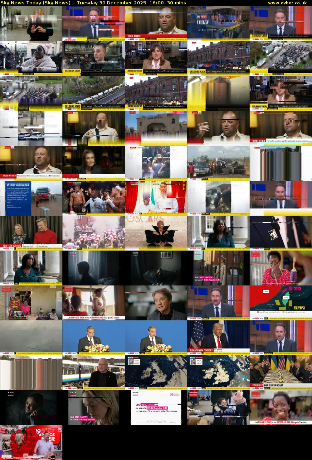 Sky News Today (Sky News) Tuesday 30 December 2025 16:00 - 16:30