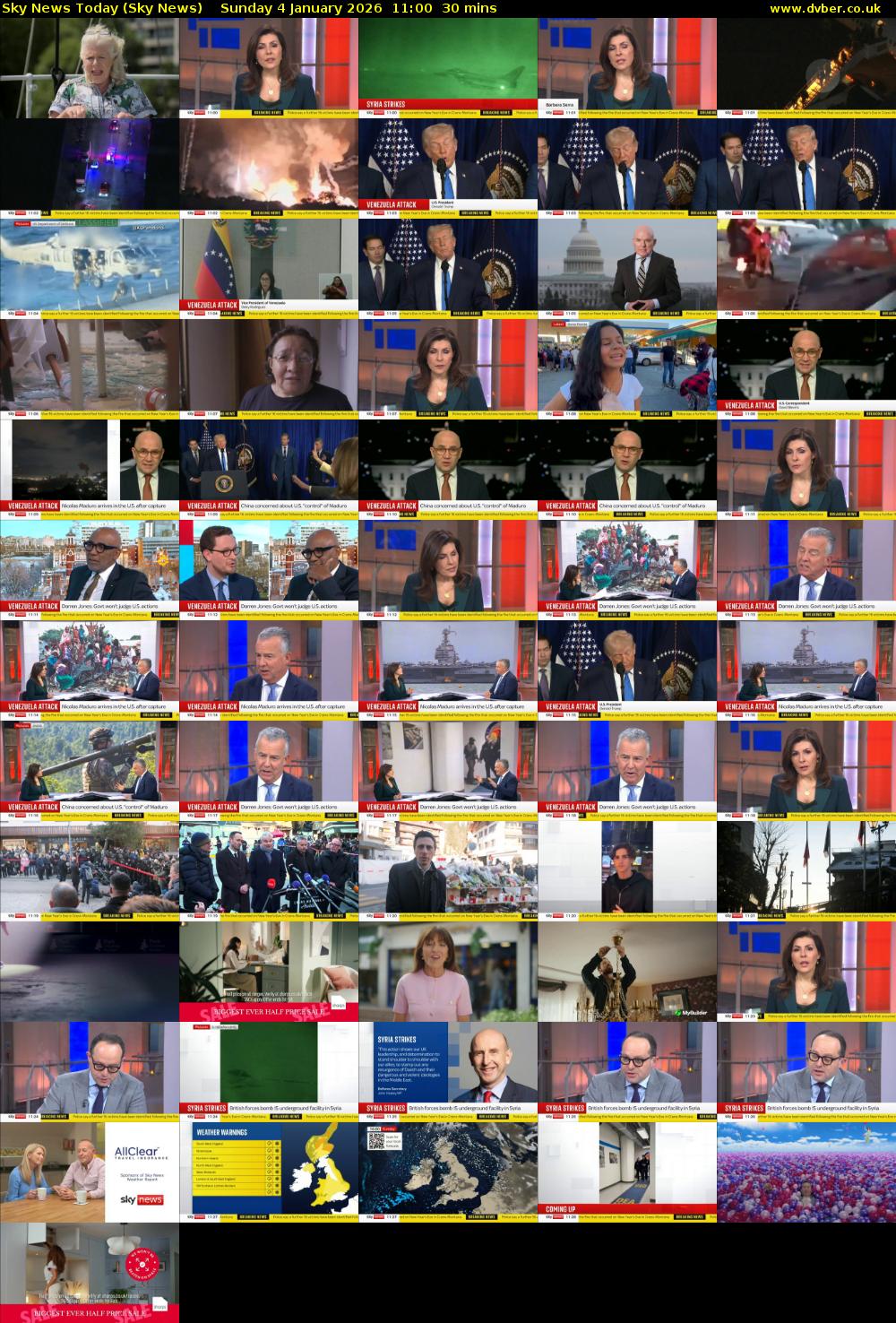 Sky News Today (Sky News) Sunday 4 January 2026 11:00 - 11:30