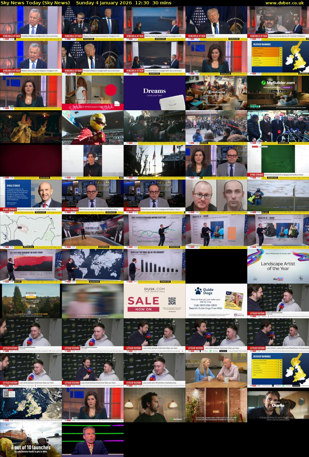 Sky News Today (Sky News) Sunday 4 January 2026 12:30 - 13:00