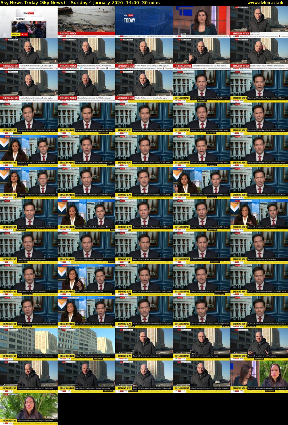 Sky News Today (Sky News) Sunday 4 January 2026 14:00 - 14:30