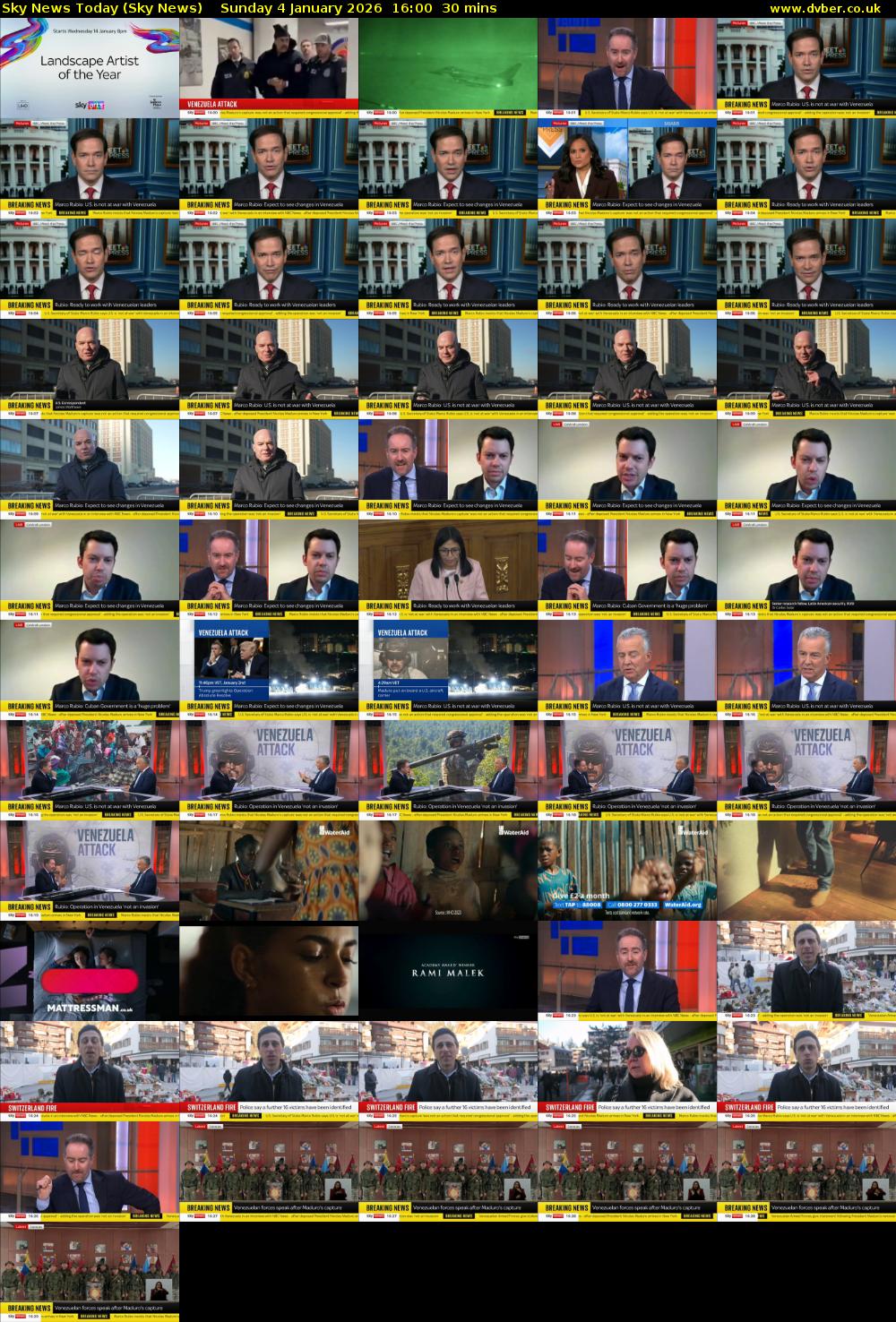 Sky News Today (Sky News) Sunday 4 January 2026 16:00 - 16:30