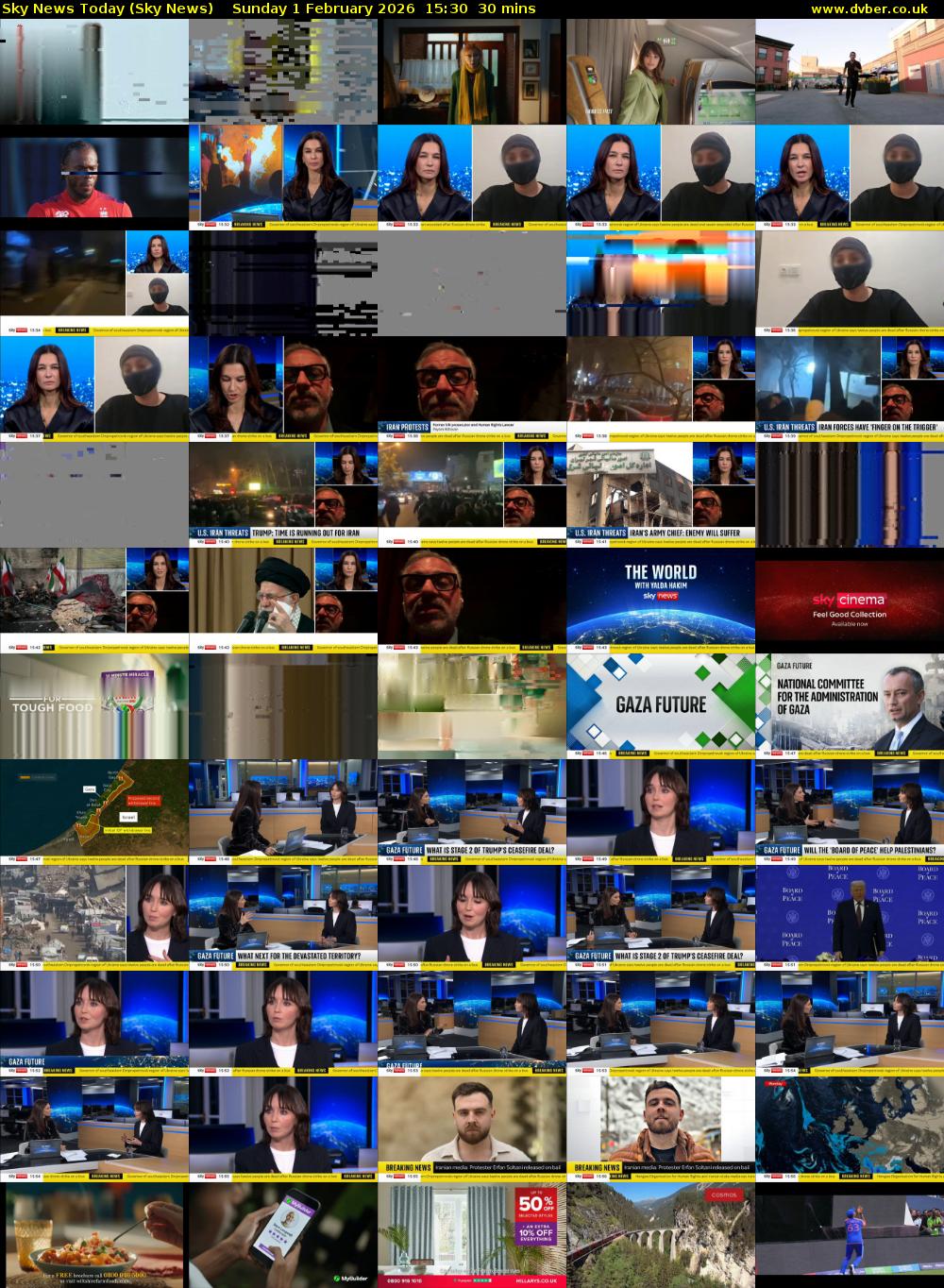 Sky News Today (Sky News) Sunday 1 February 2026 15:30 - 16:00