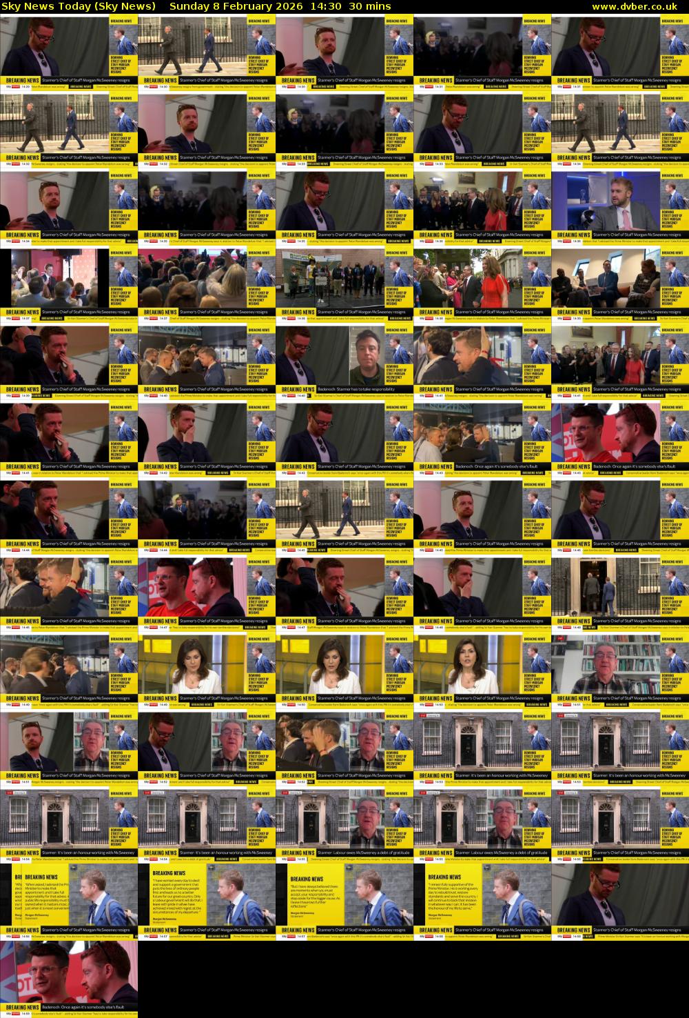 Sky News Today (Sky News) Sunday 8 February 2026 14:30 - 15:00