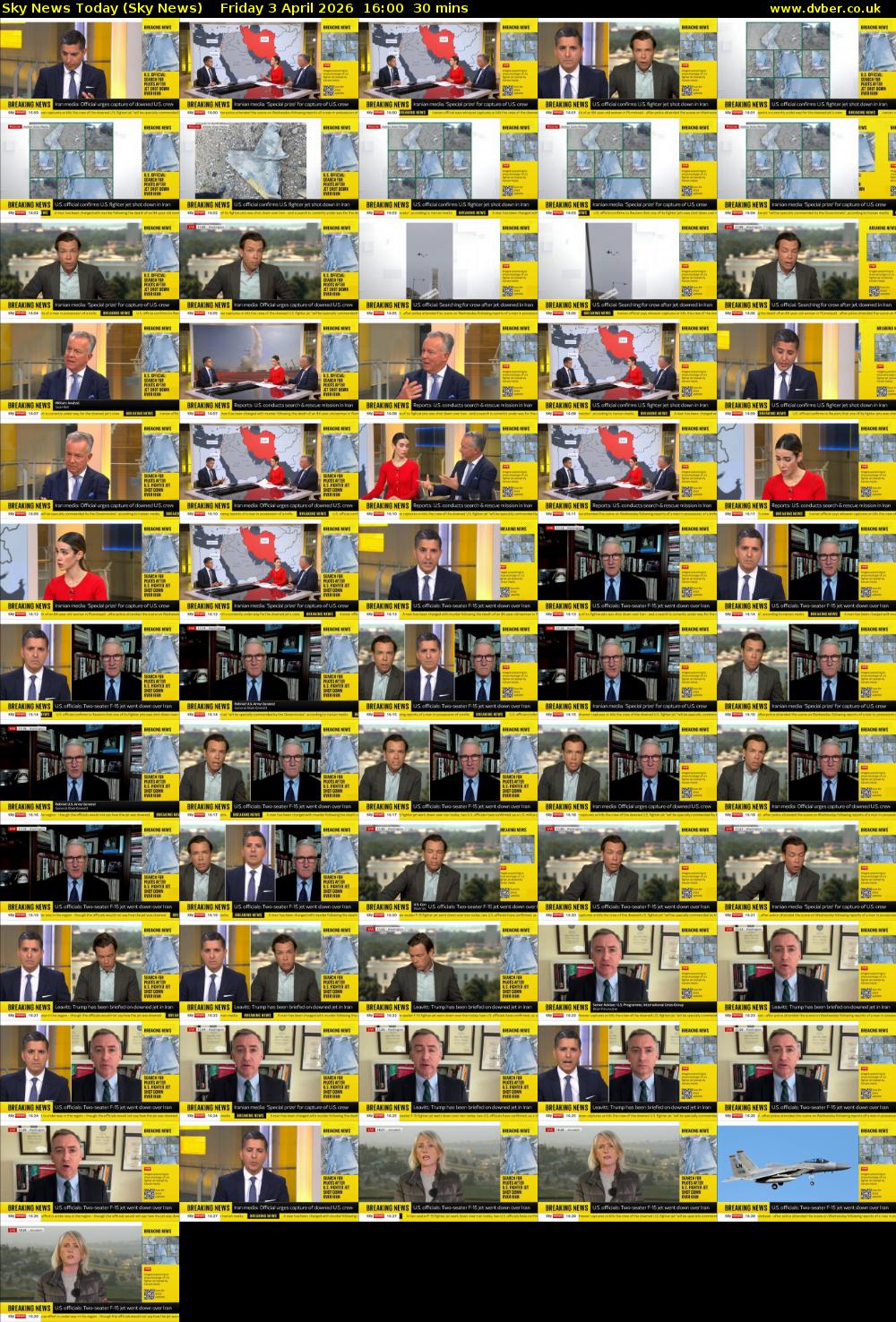 Sky News Today (Sky News) Friday 3 April 2026 16:00 - 16:30