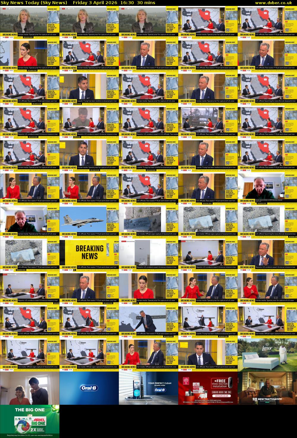 Sky News Today (Sky News) Friday 3 April 2026 16:30 - 17:00