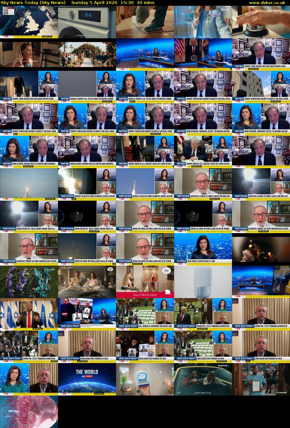 Sky News Today (Sky News) Sunday 5 April 2026 15:30 - 16:00