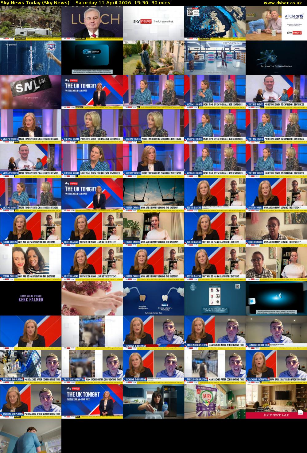 Sky News Today (Sky News) Saturday 11 April 2026 15:30 - 16:00