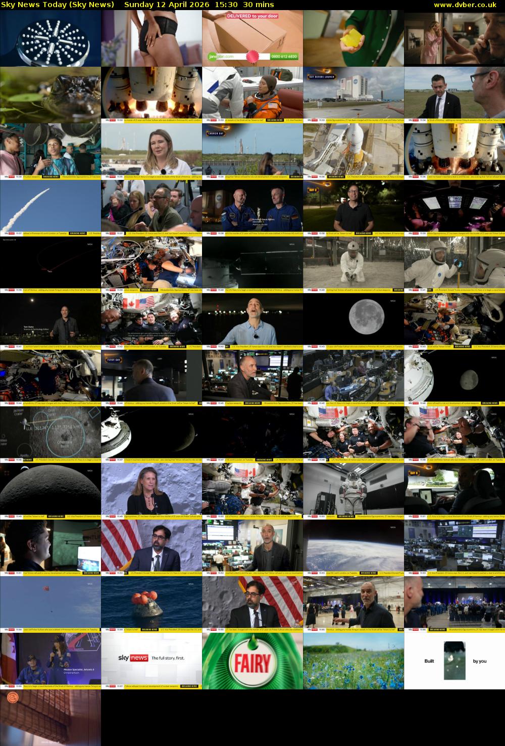 Sky News Today (Sky News) Sunday 12 April 2026 15:30 - 16:00