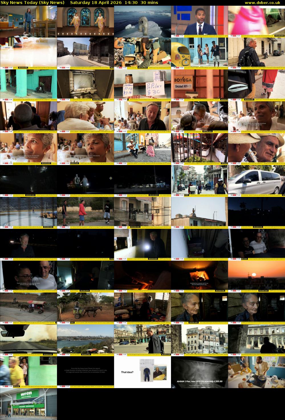 Sky News Today (Sky News) Saturday 18 April 2026 14:30 - 15:00