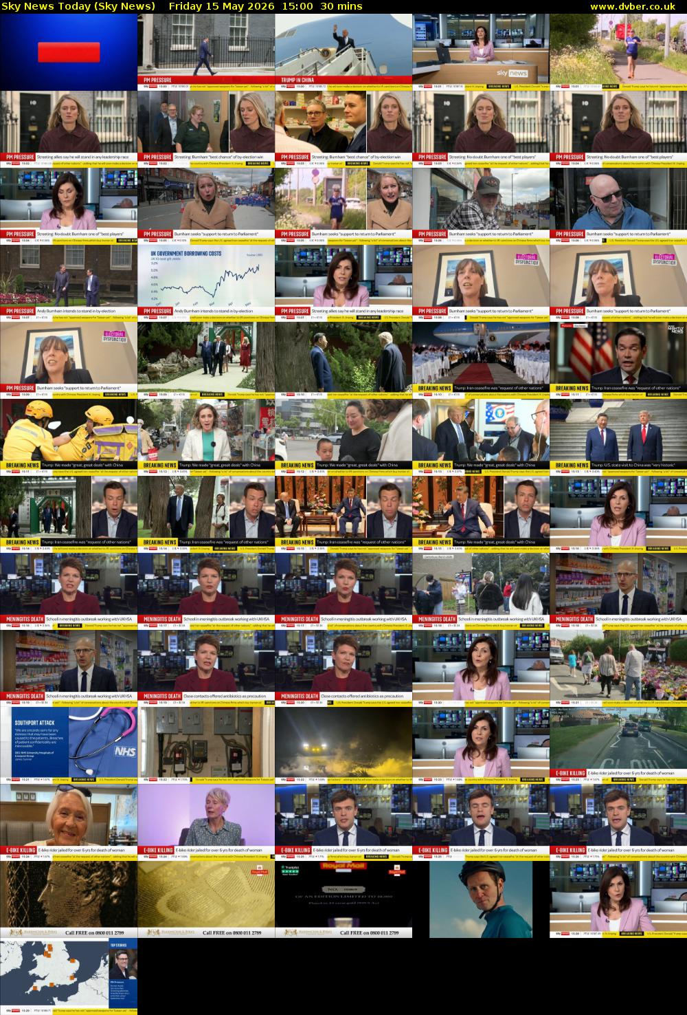 Sky News Today (Sky News) Friday 15 May 2026 15:00 - 15:30