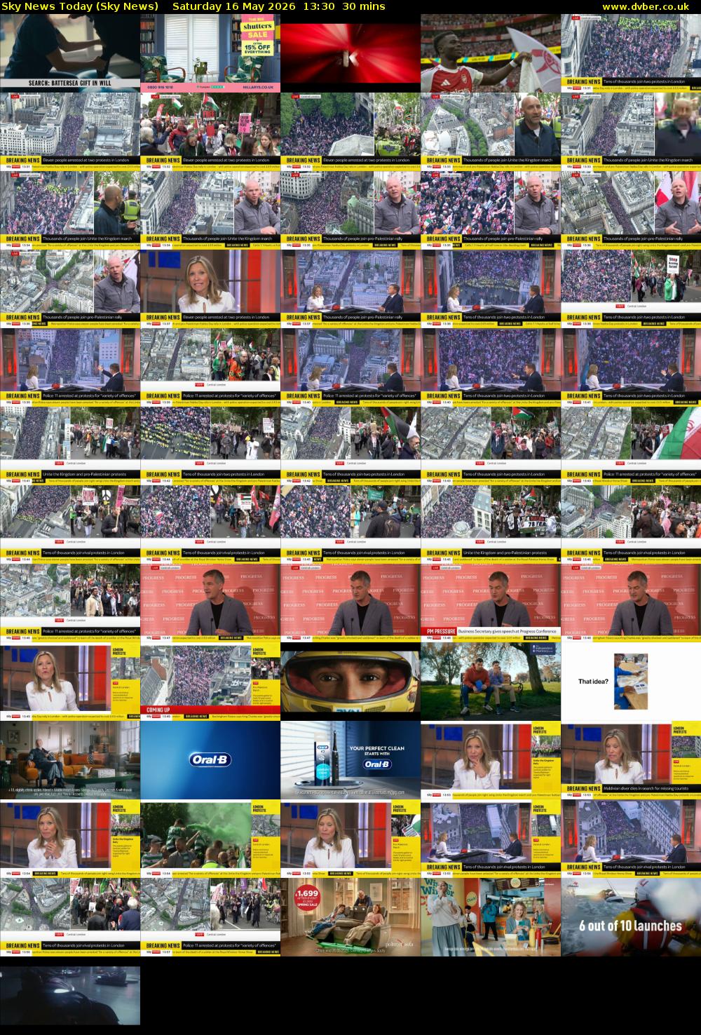Sky News Today (Sky News) Saturday 16 May 2026 13:30 - 14:00
