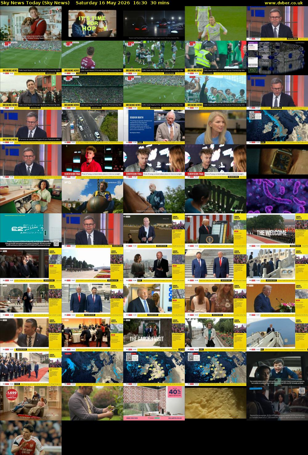 Sky News Today (Sky News) Saturday 16 May 2026 16:30 - 17:00