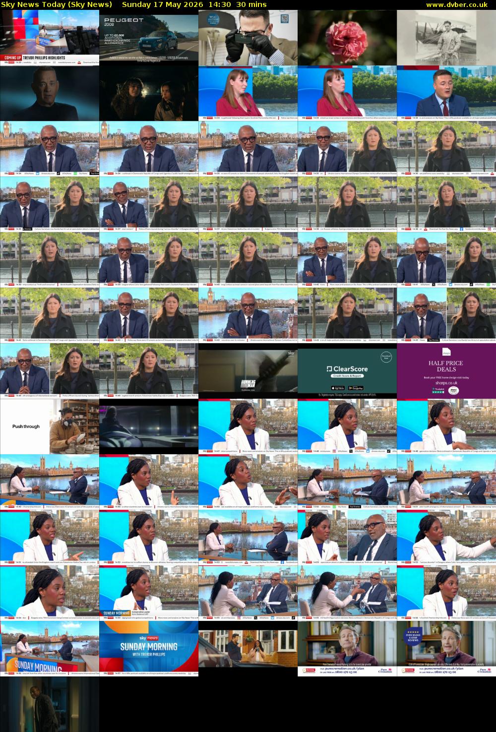 Sky News Today (Sky News) Sunday 17 May 2026 14:30 - 15:00