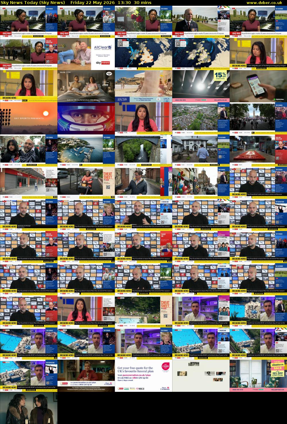 Sky News Today (Sky News) Friday 22 May 2026 13:30 - 14:00