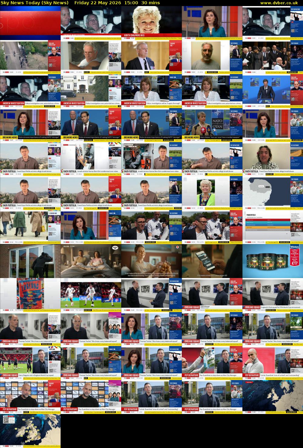 Sky News Today (Sky News) Friday 22 May 2026 15:00 - 15:30