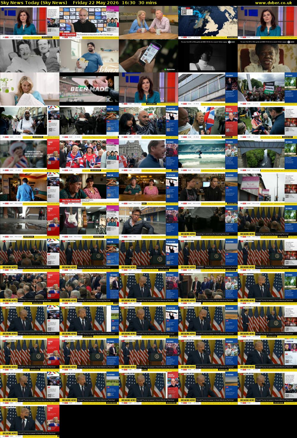 Sky News Today (Sky News) Friday 22 May 2026 16:30 - 17:00