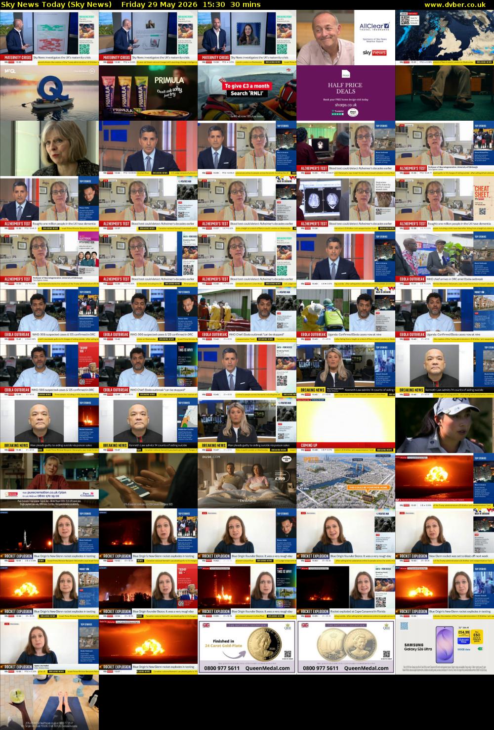 Sky News Today (Sky News) Friday 29 May 2026 15:30 - 16:00