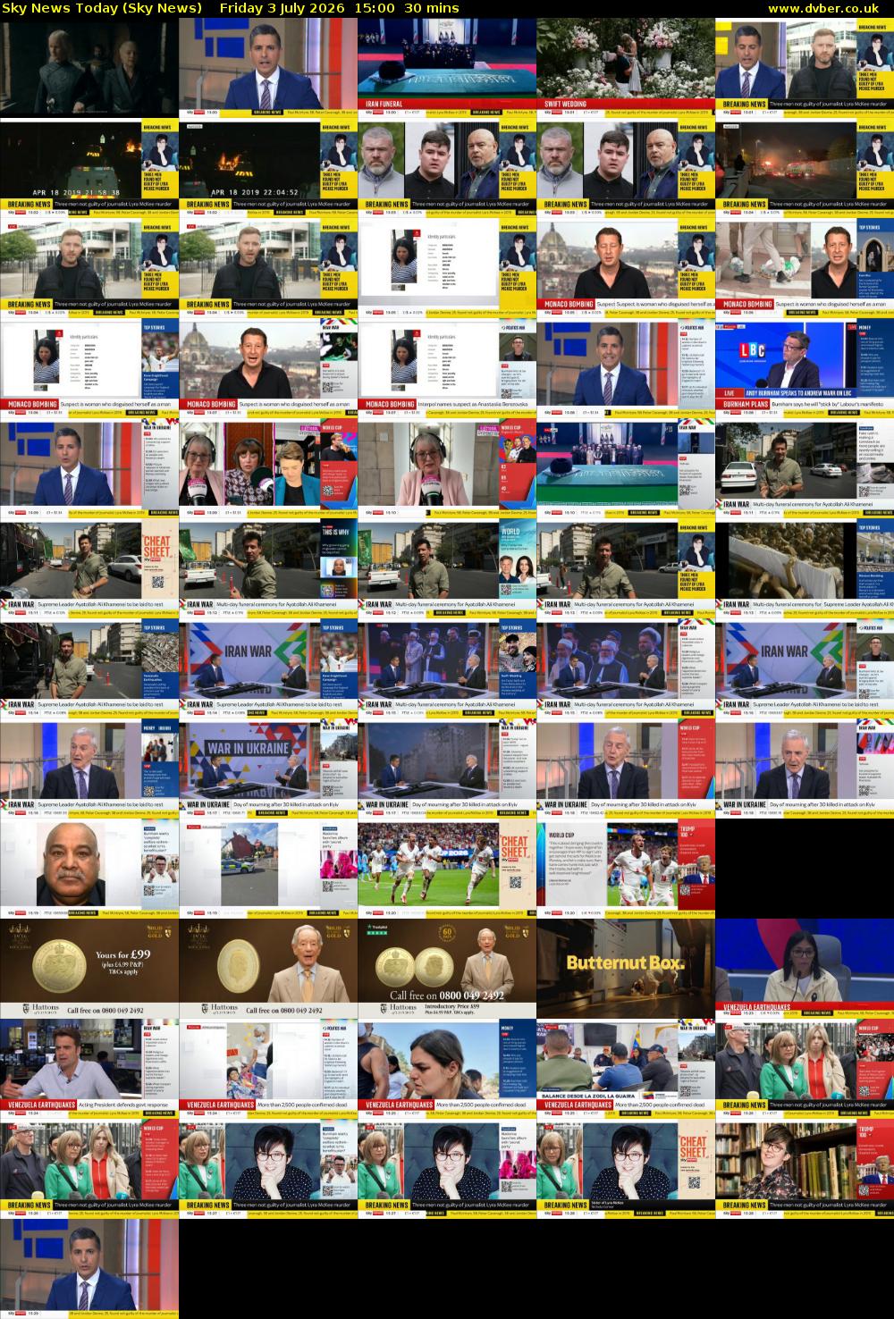 Sky News Today (Sky News) Friday 3 July 2026 15:00 - 15:30