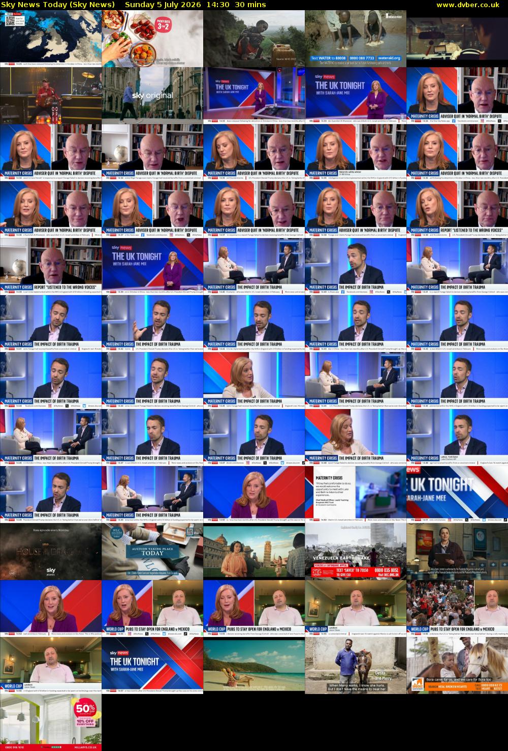 Sky News Today (Sky News) Sunday 5 July 2026 14:30 - 15:00