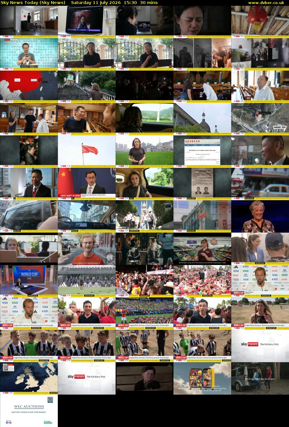 Sky News Today (Sky News) Saturday 11 July 2026 15:30 - 16:00