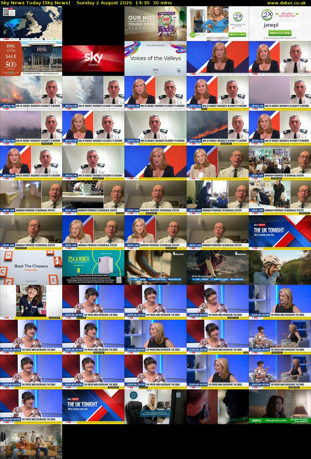 Sky News Today (Sky News) Sunday 2 August 2026 14:30 - 15:00