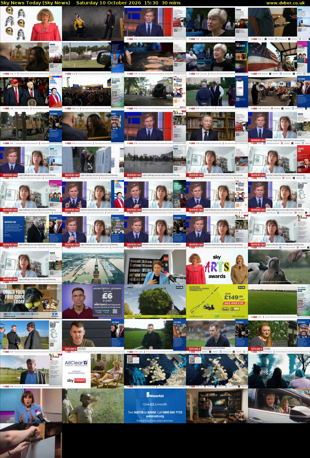 Sky News Today (Sky News) Saturday 10 October 2026 15:30 - 16:00
