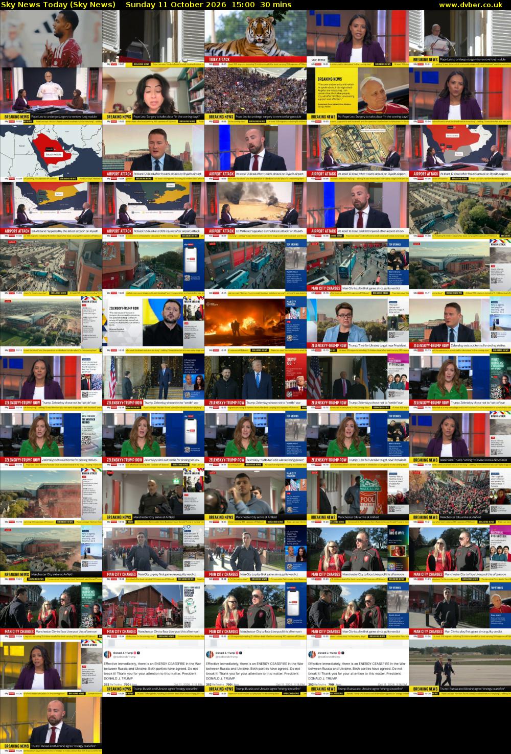 Sky News Today (Sky News) Sunday 11 October 2026 15:00 - 15:30