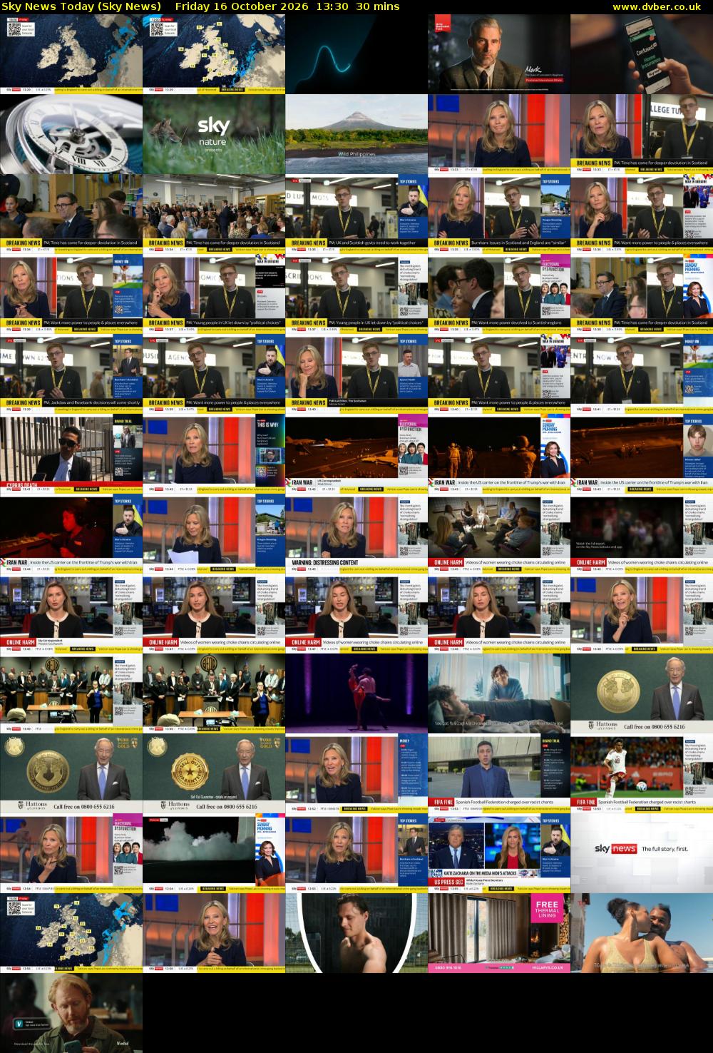 Sky News Today (Sky News) Friday 16 October 2026 13:30 - 14:00