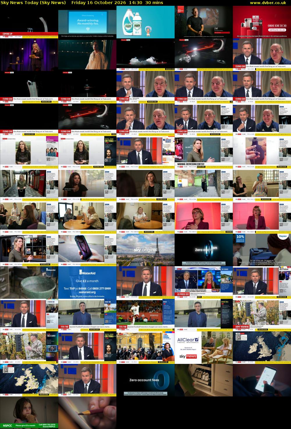 Sky News Today (Sky News) Friday 16 October 2026 14:30 - 15:00