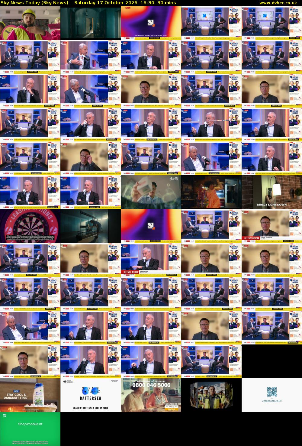 Sky News Today (Sky News) Saturday 17 October 2026 16:30 - 17:00