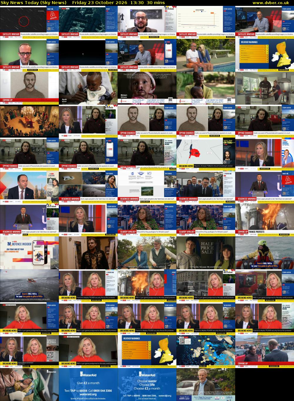 Sky News Today (Sky News) Friday 23 October 2026 13:30 - 14:00