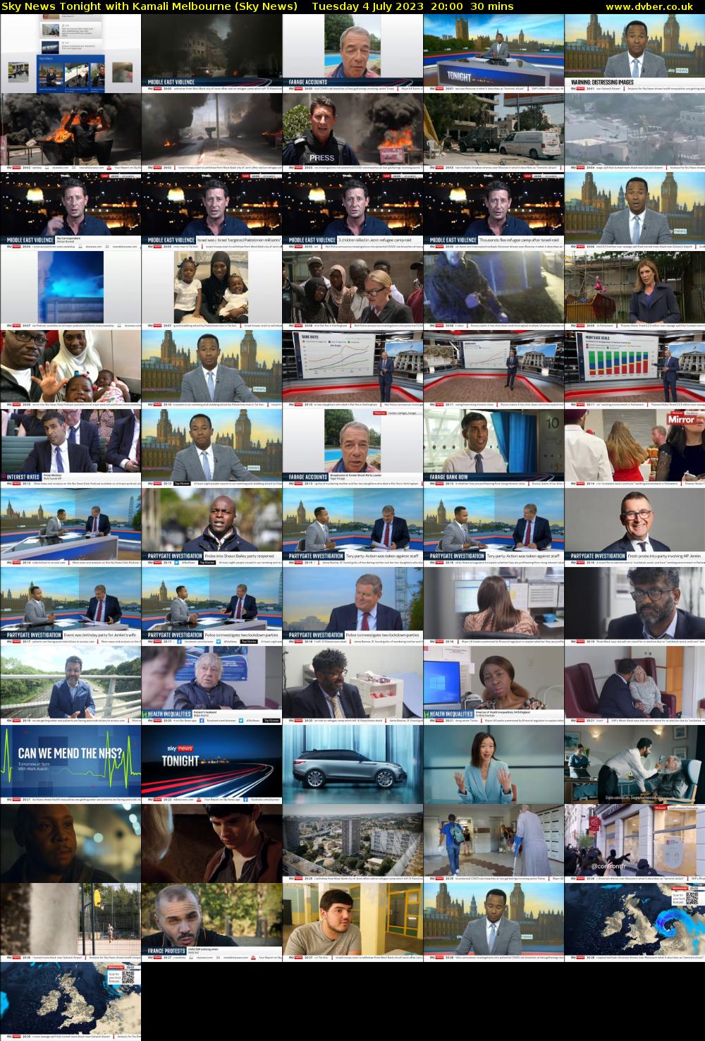 Sky News Tonight with Kamali Melbourne (Sky News) Tuesday 4 July 2023 20:00 - 20:30