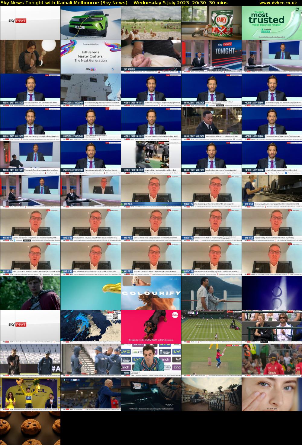 Sky News Tonight with Kamali Melbourne (Sky News) Wednesday 5 July 2023 20:30 - 21:00