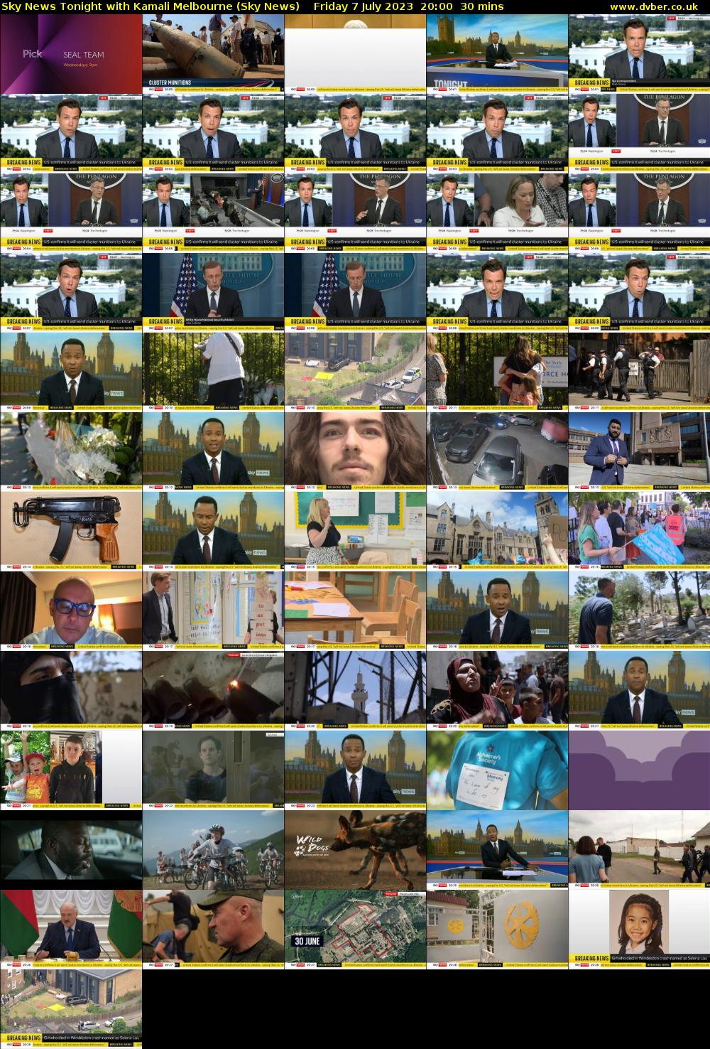 Sky News Tonight with Kamali Melbourne (Sky News) Friday 7 July 2023 20:00 - 20:30