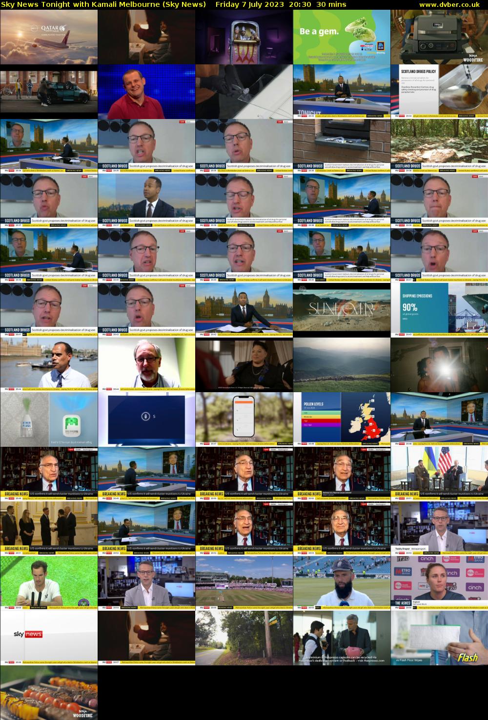 Sky News Tonight with Kamali Melbourne (Sky News) Friday 7 July 2023 20:30 - 21:00